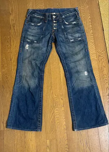 TRUE RELIGION 플레어 데님 32 x 33