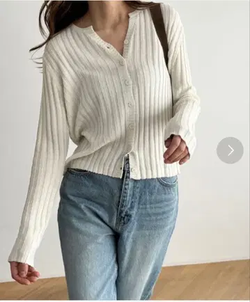 미사용 새상품 CANAL JEAN El mar 레이온 키넥 가디건