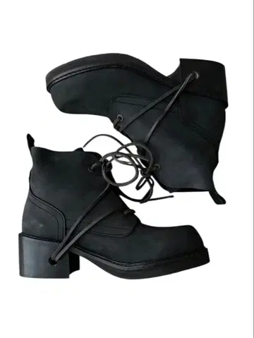 't2in'long 레이스업 힐 부츠