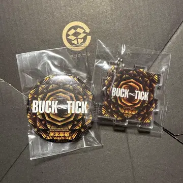 하자품 BUCK-TICK 진미래제 2025 캔뱃지 & 아크링 키링 세트