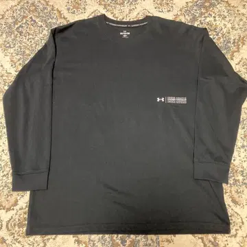 언더아머 긴팔 T셔츠 블랙 XL