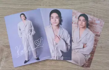 나가타 코헤이 팬미팅 도쿄 A석 특전 사진 3장 세트