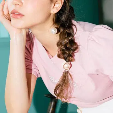 eimy 로고 머리끈 2개 세트