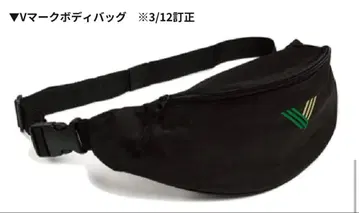 베르디 V 마크 바디 백