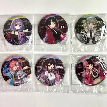 브이스포! GIGO 한정판 캔뱃지 6종