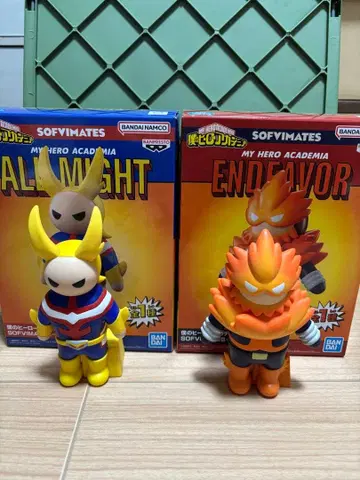 나의 히어로 아카데미아 SOFVIMATES 소프트 비닐 피규어 세트