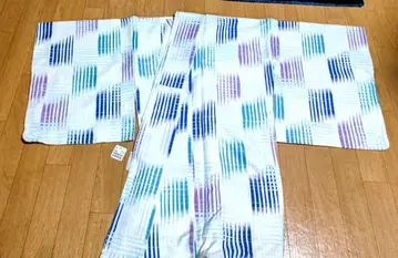 [ 새상품 ] 컬러풀 기하학 패턴 코몬 기모노