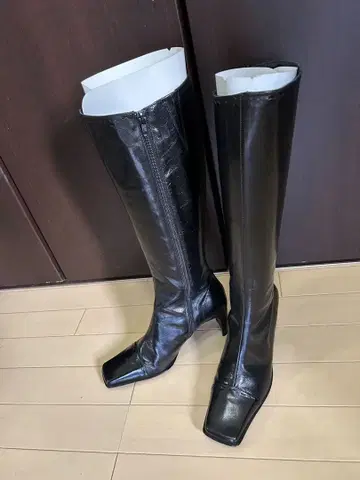 [ 시착 정도만 한 컨디션 최상 ] carino 롱 부츠