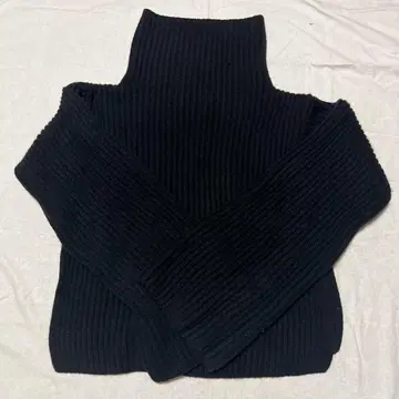 THE SHISHIKUI 블랙 스웨터 프리 사이즈