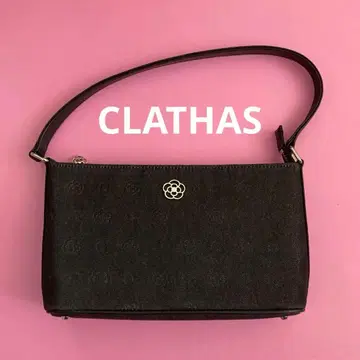 미사용 CLATHAS 클레이사스 핸드백 블랙 포멀