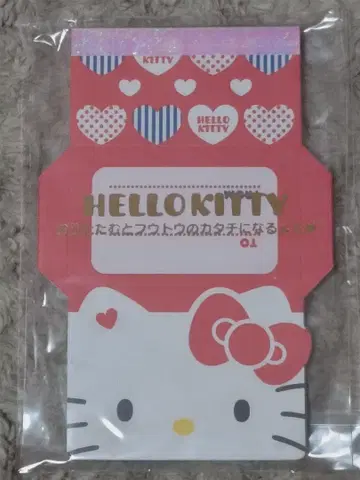 산리오 컷 후토토가타 메모 헬로키티