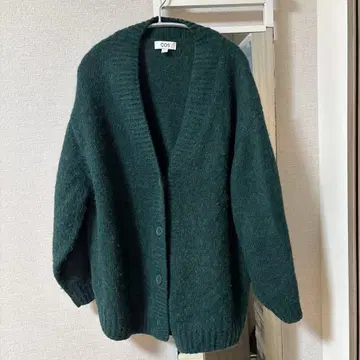 COS 그린 가디건