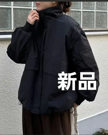 차오패닉 티피 BIG 포켓 스탠드 워크 아우터 블랙