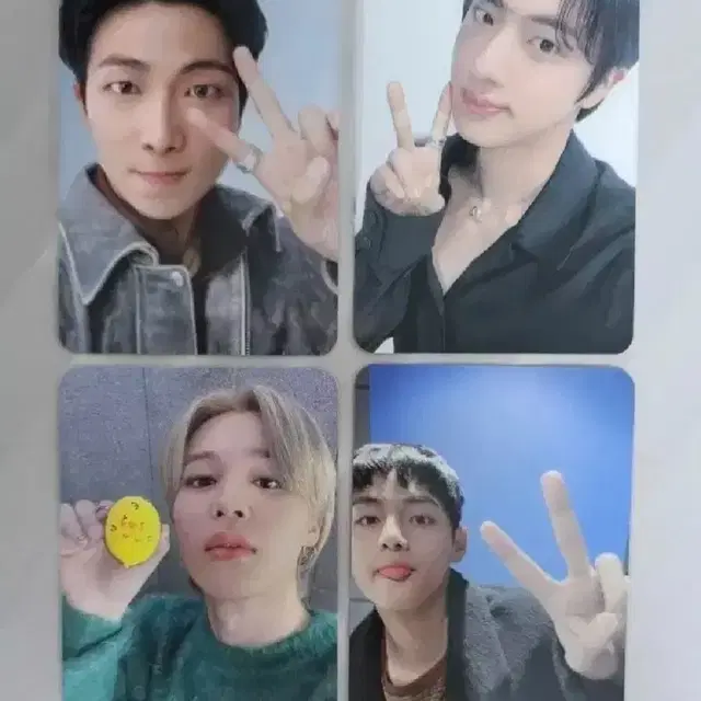 방탄소년단 2025페스타 아미존 포카 4장