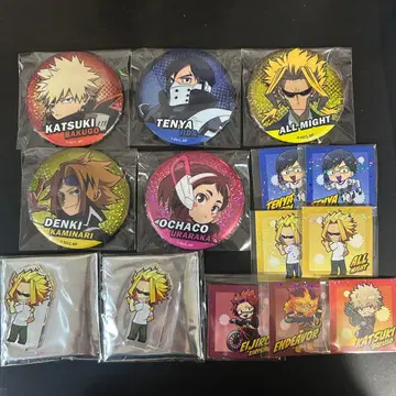 히로아카 네스타 리조트 고베 100엔샵 캔뱃지 스티커 세트