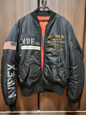 AVIREX MA-1 플라이트 자켓