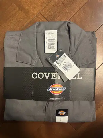 미사용 새상품 Dickies 커버올 츠나기 긴팔 그레이 L 사이즈