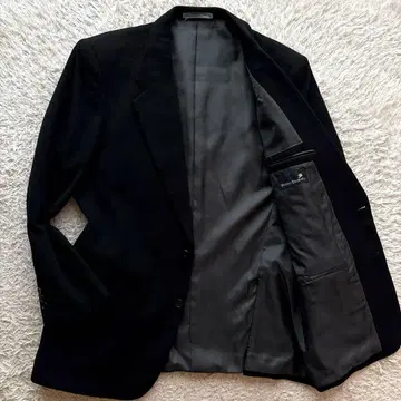 캐시미어 100% L 사이즈 Stanley Blacker 자켓 블랙