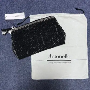 미사용 새상품 Antonello Tedde 클러치백 블랙