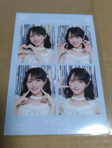 이콜럽 =LOVE 노구치 이오리 4컷 포토 카드