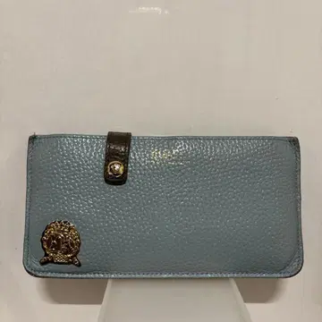 A.D.M.J 라이트 블루 장지갑 동전 지갑 카드 홀더 지갑