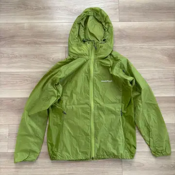 mont-bell 후드 부착 자켓 그린