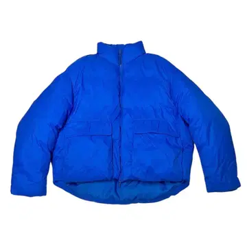 ZARA 퍼프 자켓 파랑