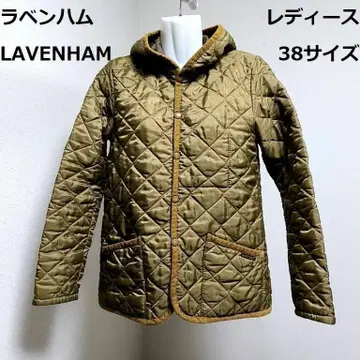 라벤햄 여성용 퀼팅 자켓 38 사이즈 카키