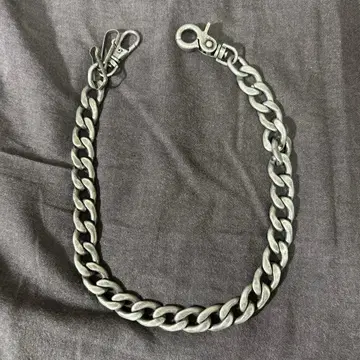 LITTLE WING 실버 지갑 체인