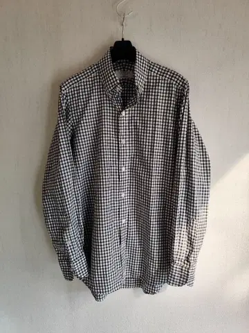 투모로우랜드 필그림 깅엄 체크 셔츠 / 딸리아또레 라르디니