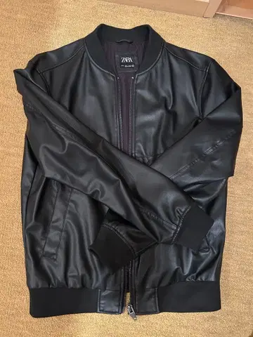 ZARA 블랙 봄버 자켓 M