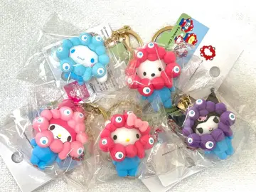 산리오 미야쿠미야쿠 변신 키링 파스텔 5개 세트
