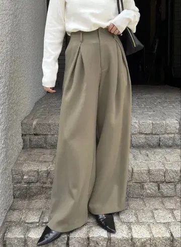 capricieux le'mage 3D 턱 팬츠