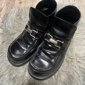 whoop-de-doo 가죽 하이컷 로퍼