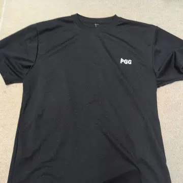 PGG 로고 블랙 셔츠