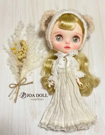 곰 귀 앤티크풍 코디 브라이스 아웃핏 의류 3종 세트