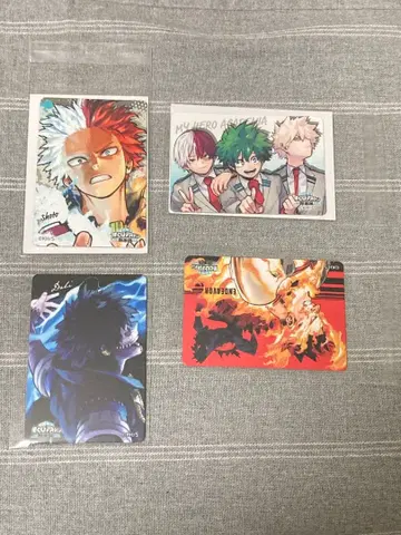 나의 히어로 아카데미아 원화전 마그넷 스티커 컬렉션