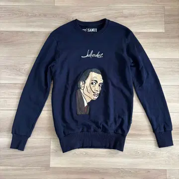 KO SAMUI 아트 프린트 트레이닝복 네이비