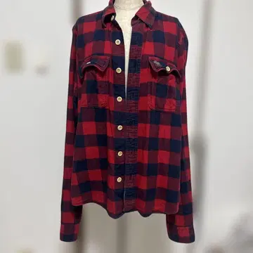 아바클로 플란넬 셔츠 XXL