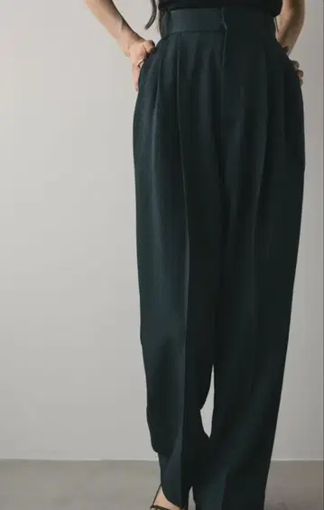 STYLEMIXER 3턱 스트레이트 팬츠