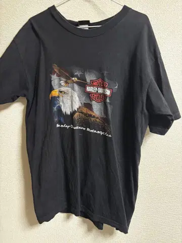 Harley-Davidson 이글 T셔츠 블랙