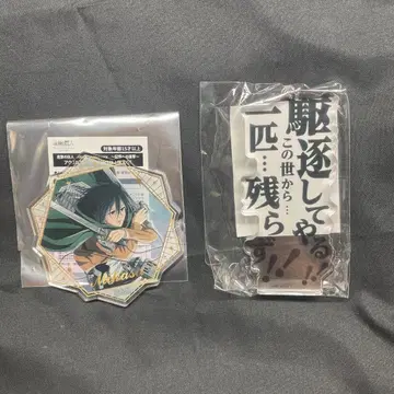 진격의 거인 기억으로의 진격 A상 아크릴 블록 키링 엘렌