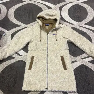 patagonia 플리스 자켓 S 사이즈 크림색