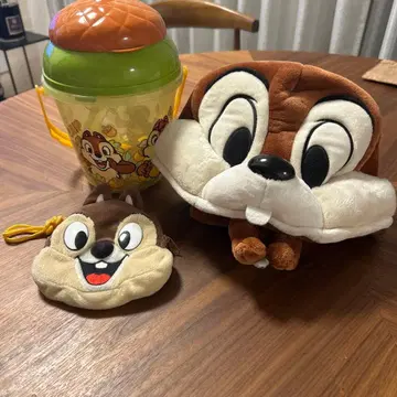 칩과 데일 캐릭터 굿즈 세트