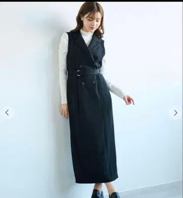 LILLIAN CARAT 자켓 원피스 블랙 2