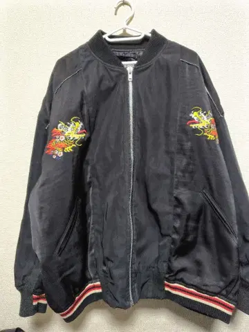 Candy Stripper MA-1 스카잔 아우터