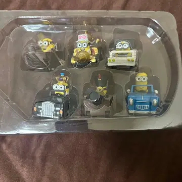 미니언 카트 피규어 6개 세트