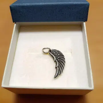 실버 깃털 참 925 각인