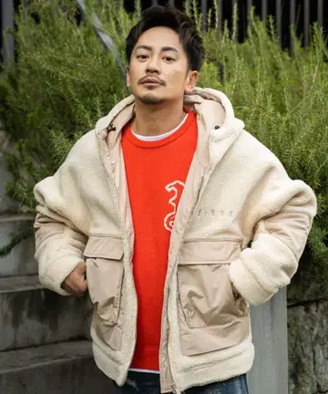 익일 배송 가능 플리스 재킷 후드 부착