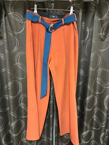 [ HARE ] 오렌지 슬랙스 벨트 포함